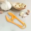 Nhíp thủ công bóc tỏi LAKAM, Dụng cụ gọt vỏ tỏi đa chức năng, Dụng cụ loại bỏ thân cây di động Kẹp tóc