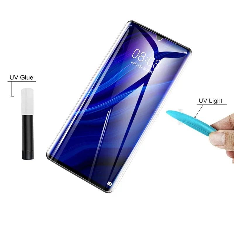 10 Chiếc Keo UV Cho Màn Hình Cong Bảo Vệ Màn Hình Điện Thoại Kính Cường Lực Bao Keo UV Lỏng Đèn UV UV UV Ánh Sáng Cho Điện Thoại Di Động