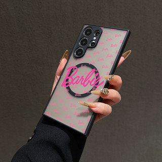 Ốp Lưng Từ Tính Barbie Dễ Thương Cho Samsung S20FE S21 S21FE S21PLUS S22 S22PLUS S22ULTRA S23 S23FE S23PLUS S24PLUS S24ULTRA S25 S25PLUS S25ULTRA S24 S21ULTRA S23ULTRA S20ULTRA CXFG