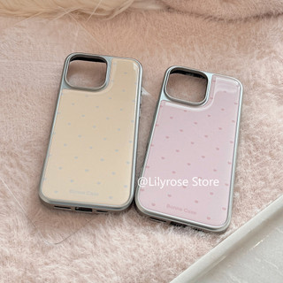 Ốp lưng hình trái tim tình yêu đơn giản iPhone 13 14 15 16 Pro Max Apple iPhone Case Phong cách Hàn Quốc Cô gái ngọt ngào