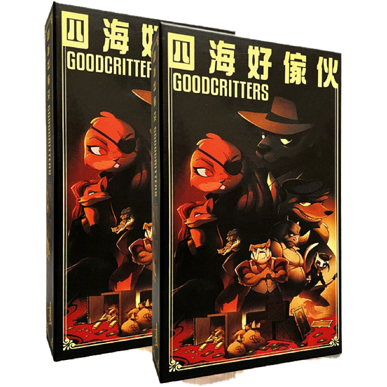 Bộ trò chơi boardgame GOOD CRITTER GOODCRITTERS - Băng cướp thủ đoạn Tigar