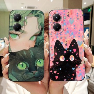 Dành Cho Poco X7 Pro PocoX7 Plus Vỏ Bảo Vệ Ống Kính Poco X 7 X7Pro Vỏ Điện Thoại Silicon Mềm Hoàng Hôn Thời Trang Mới
