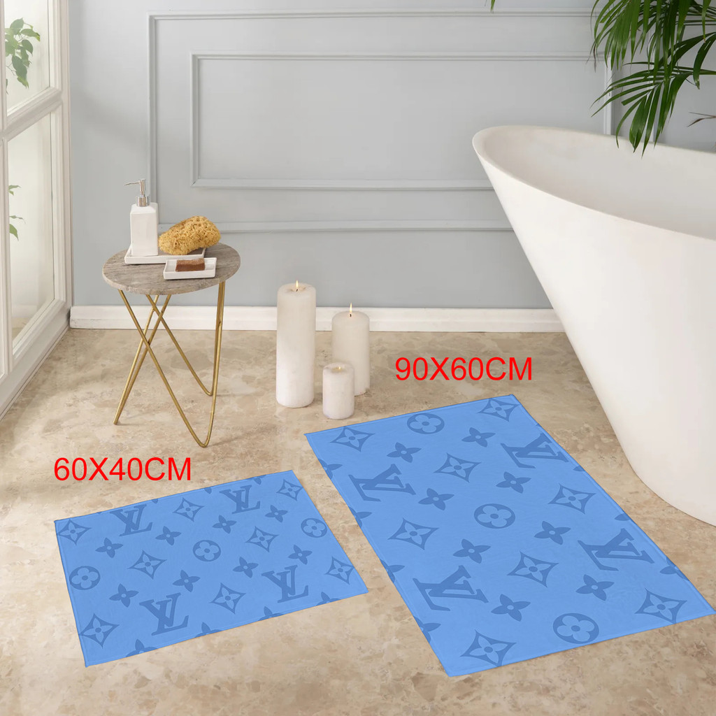 Logo Art Giả Cashmere Thảm Chống Trơn Trượt Thích Hợp Cho Phòng Khách Phòng Ngủ