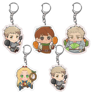 GC9 Dungeon Meshi Marcille Acrylic Móc Khóa Ba Lô Sinh Viên Mặt Dây Chuyền Túi Phụ Kiện Anime Ngoại Vi CG9