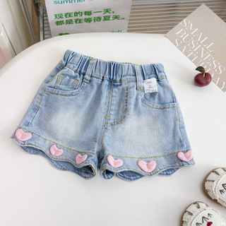 Phụ nữ mùa hè cho trẻ em,Tay áo ngắn và quần short,Quần jean mới