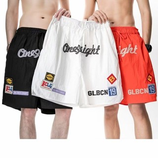 Quần short nam GKSSS thời trang và phổ biến phong cách Hồng Kông quần short thể thao thông thường phong cách đường phố tươi mát