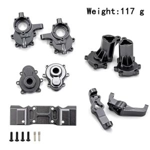 Hợp kim nhôm nâng cấp kim loại phía trước cốc lái bánh răng nắp trục trước c ghế Vỏ bánh răng cho REDCAT GEN8
