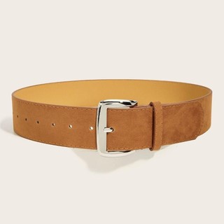 Thắt lưng da lộn Feastly - Thiết kế sang trọng khóa chốt, rộng 4,8cm, phù hợp làm quà tặng cho doanh nhân