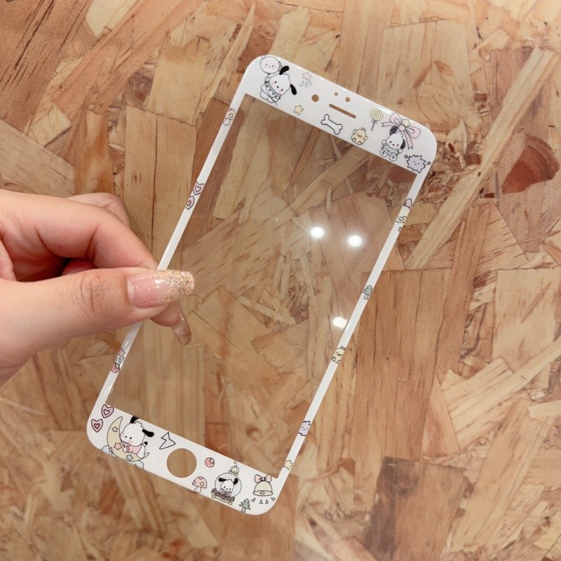 Phim Hoạt Hình Bảo Vệ Toàn Diện Kính Cường Lực Bảo Vệ Màn Hình Cho iphone 6 6s 7 8 plus 4 4s 5 5s se se2 se3