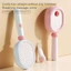EBINLANDS 1 / 3 Lược Đệm Không Khí, Lược Massage Top Đầu Lâu Lông Tơ, Lược Chải Tóc Xoăn Chống Tĩnh Điện Di Động