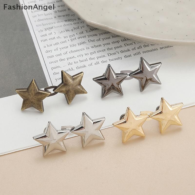 Fashionangel 1 Cái Kẹp Có Thể Điều Chỉnh Cho Quần Chốt Quần Pin Nút Có Thể Thu Vào Nút Rời Cho Eo Cho Quần Jean Hoàn Hảo Phù Hợp Giảm Eo VN