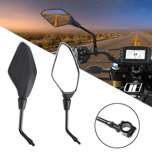 OXXGGKAO 7 8 22mm Xe Máy Bên Chiếu Hậu Kính Xe Máy Tay Lái Kính Chiếu Hậu