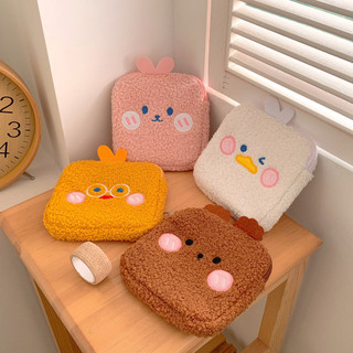 MEOWU Túi Đa Năng Lông Đựng Đồ, Đựng Khăn Giấy, Mỹ Phẩm, Túi Đa Năng Dễ Thương