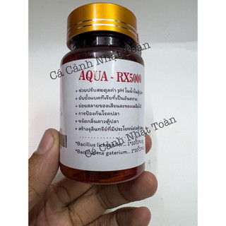 Aqua RX 5000 chế phẩm vi sinh Thái Lan 365 ngày không cần thay nước (hủ 50 viên)