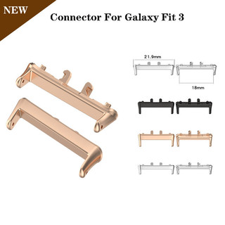 Bộ Chuyển Đổi Cho Samsung Galaxy Fit 3 Dây Đeo Đồng Hồ Kết Nối Vòng Tay 316L Thép Không Gỉ Phụ Kiện Fit3 18MM Chiều Rộng