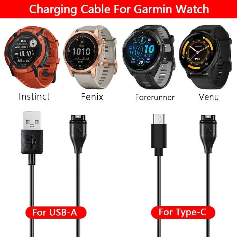 Cavo Ricarica USB-A Per Garmin Fenix 7S/7X, Forerunner 965/955/265S E Molti Altri
