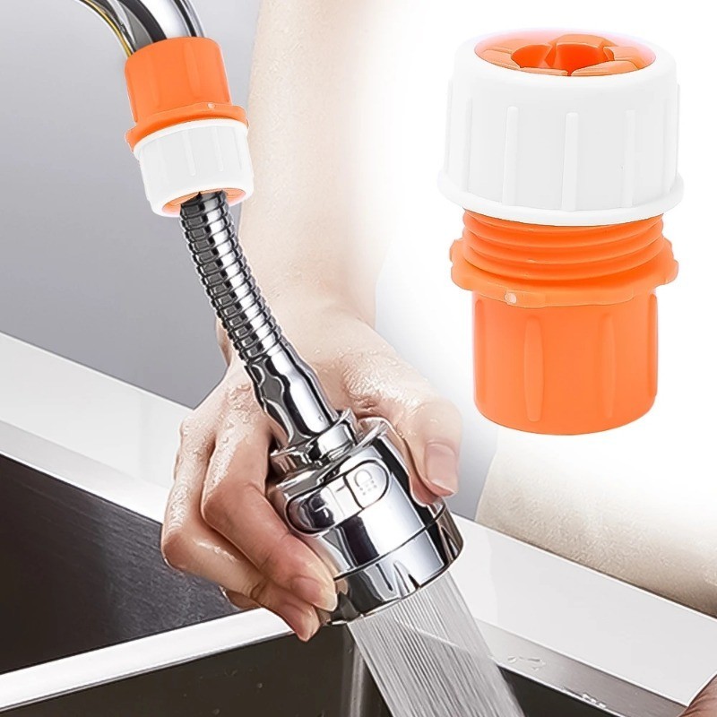 1 / 2 / 4 Đầu nối nhanh ống nước - Khớp tưới chống chảy ngược - Giao diện vòi đa năng - Phụ kiện bồn rửa hệ thống tưới - Ống tưới vườn - Đồ dùng làm vườn