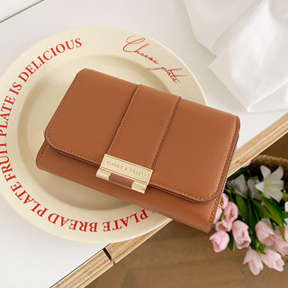 Ví nữ phong cách đơn giản Thời trang Khóa đa chức năng Ví đựng tiền mặt có thể gập lại