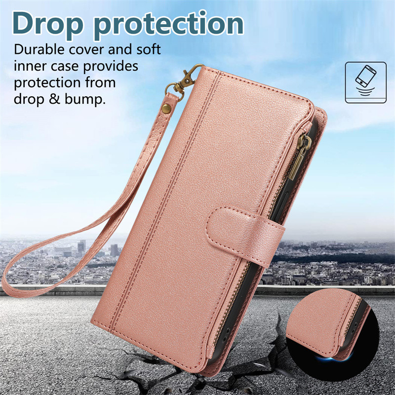 Ốp Lưng Điện Thoại Samsung Galaxy S23 S21 FE S24 S22 Plus Note 20 Ultra A35 A55 A25 A15 A24 A34 A54 Đeo Ngang Có Hộp Đựng Thẻ