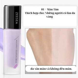[CHÍNH HÃNG ZEE SEA] Kem Lót ZEE SEA 10g-30g Kem Lót Trang Điểm Nâng Tông, Kiềm Dầu, Làm Đều Màu Da