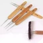 Cây Móc Sợi Bằng Thép Không Gỉ, Cán Gỗ Nhiều Size Tiện Dụng, Dùng Tạo Kiểu Tóc Dreadlock QiQiShop