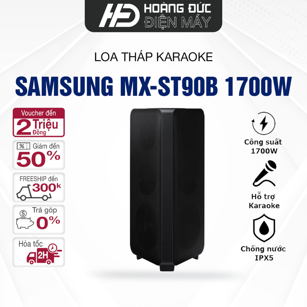 Loa Tháp Karaoke Samsung MX-ST90B 1700W Hàng Chính Hãng Bảo Hành 12 ...