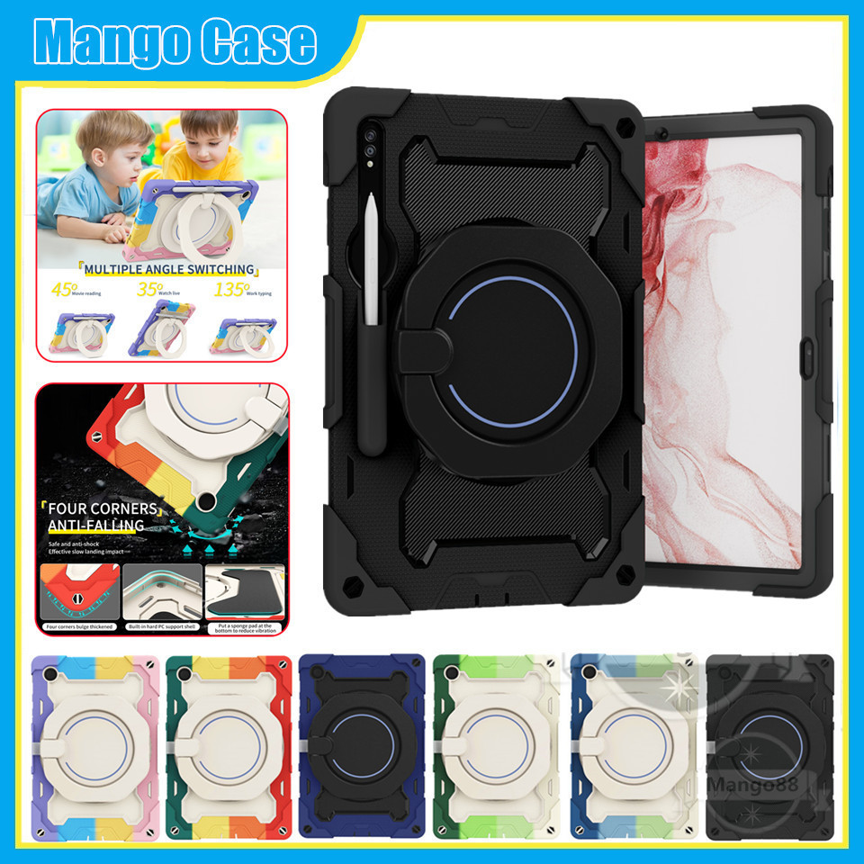 Ốp Lưng Cho Samsung Tab S9 plus S9 + X810 S8 plus X800 S7Plus T970 S7 FE T730 12.4 S9 FE X510 11inch S7 S8 X700 S9 X710 S8Ultra X900 S9 Ultra X910 14.6inch Vỏ Chống Sốc