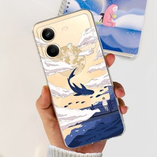 Xiaomi Redmi Note 13 Pro 5G / Redmi Note 13 Pro + (Note 13 Pro Plus) Ốp Điện Thoại TPU Silicon Mềm Sơn Thoáng Mát Thời Trang