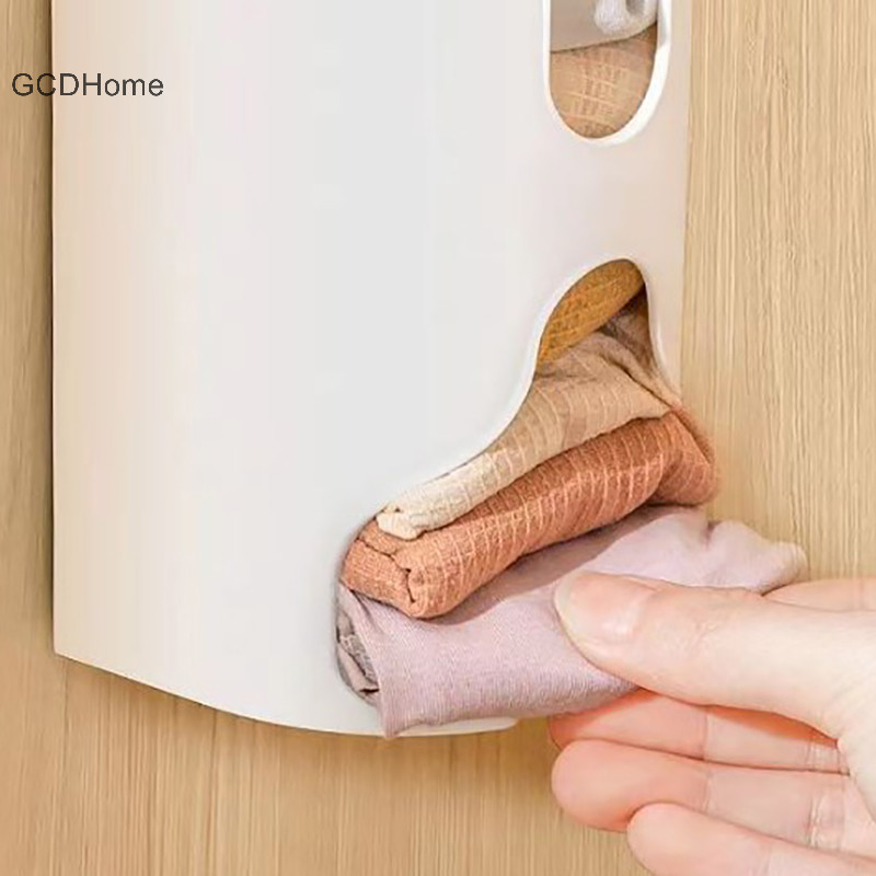 Gcdhome Nhà Bếp Túi Nhựa Treo Tường Có Giá Để Đồ Phòng Tắm Túi Rác Hộp Bảo Quản Tủ Quần Áo Hộp Bảo Quản HOT