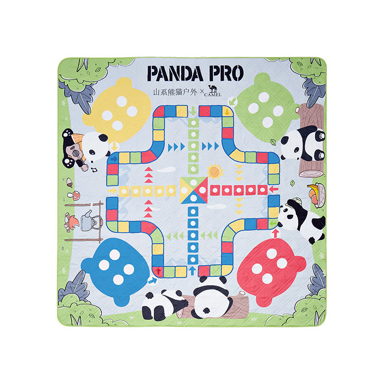 Ảnh CAMEL CROWN Panda Flying Chess Lều dày ngoài trời Thảm chống ẩm, Thảm dã ngoại 2
