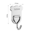 DELMER 5 Móc Thép Không Gỉ, Móc Kim Loại Không Đục Lỗ Chống Ẩm Mạnh Mẽ Và Bền Đẹp, Khả Năng Chịu Lực Mạnh Không Làm Tổn Thương Tường Chống Thấm Nước Hình Gấu Móc Nhà Bếp