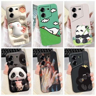 Vỏ Cho Tecno Pova 5 Vỏ Mềm Hoạt Hình Đáng Yêu Bao Gồm Tất Cả Silicon Chống Sốc TPU Ốp điện thoại Cho Tecno Pova5 4G LH7n Ốp điện thoại