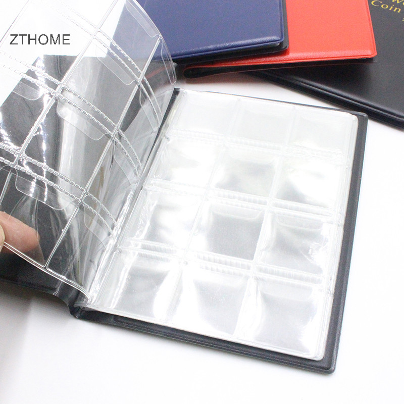 Zthome 120 Túi Album Cho Đồng Xu Bộ Sưu Tập Sách Trang Trí Nhà Cửa Album Ảnh Đồng Xu Album Đựng Bộ Sưu Tập Sách Sổ Lưu Niệm HOT