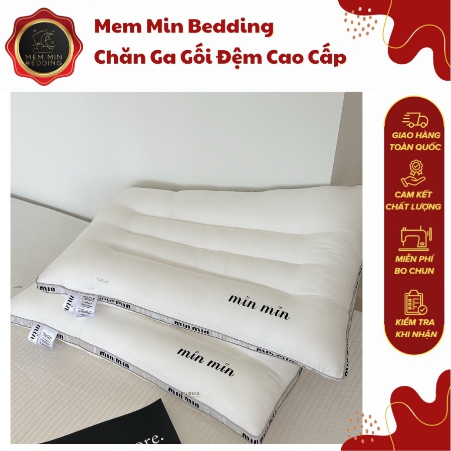 (RG09) Ruột Gối Cao Cấp Giúp Chống Đau Mỏi Cổ Vai Gáy- MemMinbedding Luxury