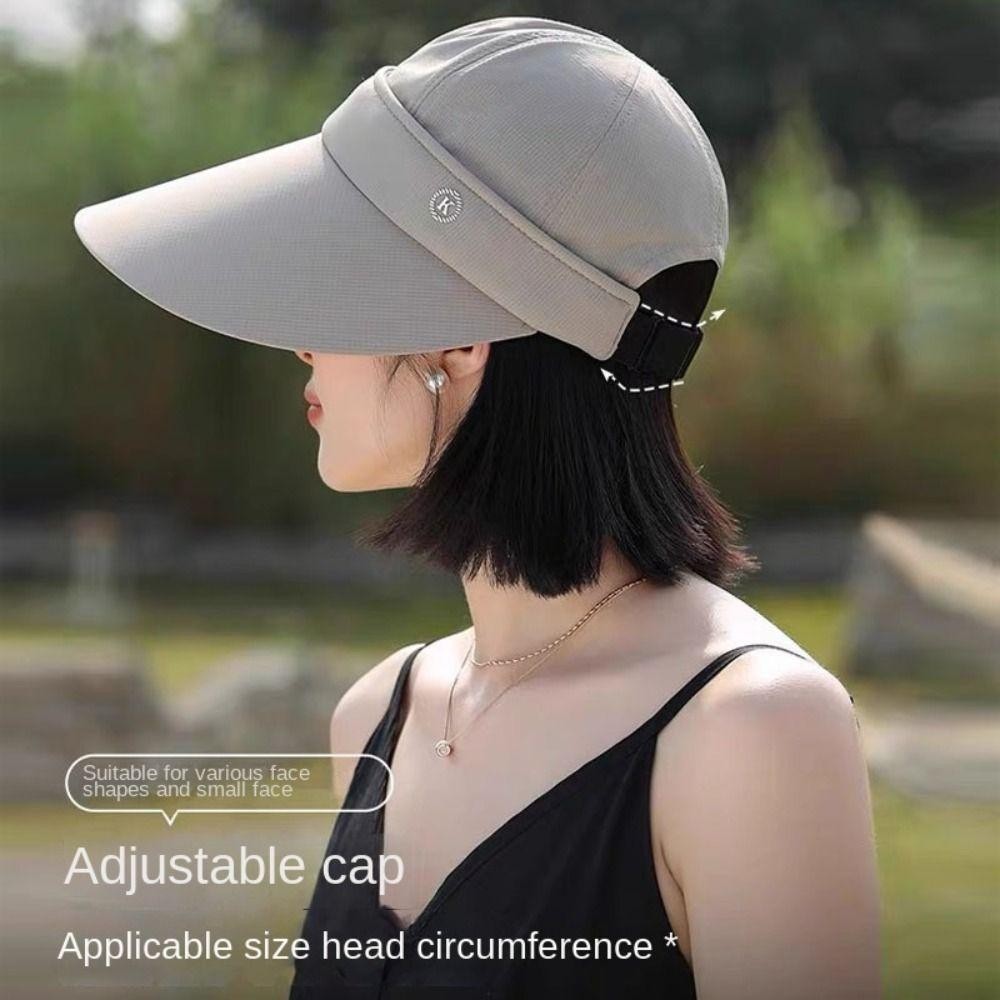 Mũ mùa hè ITrumpet chống tia cực tím, awnadjustable & detachable, bảo vệ hoàn hảo trong những ngày hè nắng nóng.