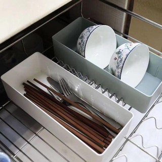 Hộp lưu trữ máy tính để bàn MEGOCE, Giỏ đựng mỹ phẩm bền bằng nhựa, Hộp đựng đồ đa năng phân vùng có thể tháo rời