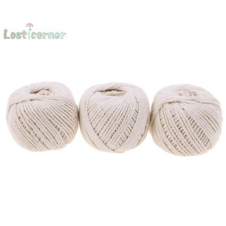 [Lostcorner] 1Roll 229 feet Dây buộc thịt bò bằng vải Cotton dành cho đồ ăn Thổ Nhĩ Kỳ Dây buộc thịt nướng [Mới]