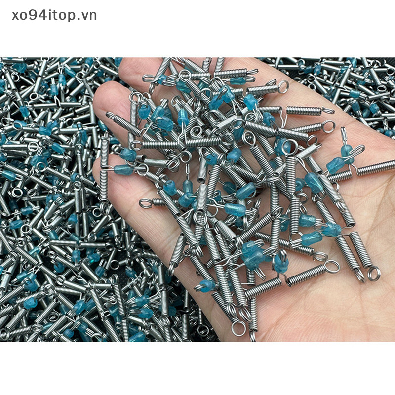 Xoitop Spring Fork Hook Dòng Nhanh Móc Phụ Trợ Bộ Chia Chống Cuộn Lò Xo Phát Hành Câu Cá Phụ Kiện VN