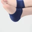 TOPTOOLCX Vỏ bảo vệ gót chân, Tất gót chân bằng silicon chống nứt Plantar Fasciitis, Sửa chữa da Miếng đệm giày dưỡng ẩm bằng vải Polyester gót chân