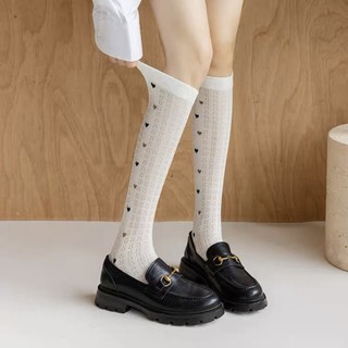 [oklife] Vớ Tất Bê Cho Bé Gái Mùa Xuân Hè Tất Cotton Mỏng Thoáng Khí ins Hợp Thời Trang Preppy Phong Cách jk Bunny Phù Hợp Với Phong Cách Mùa Xuân Thu