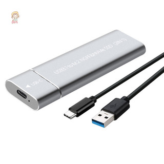 Vỏ SSD TWE M2 NVMe USB3.1 Hộp đựng ổ cứng lưu trữ ngoài 10Gbps PCIe SSD Box cho NGFF SATA SSD Ổ cứng cho PC Laptop VN
