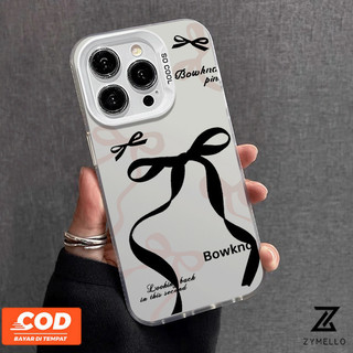 Ốp lưng OPPO Reno 13F 5G Reno 12 F 5G Reno 12 Reno11 F Reno 11 Reno 11 Pro Reno 10 Pro Reno 8T 5G Reno 8T 4G Reno 8Z Reno 7Z Reno 8 Đen Nơ Tiếng Anh Vỏ Điện Thoại TPU Chống Sốc