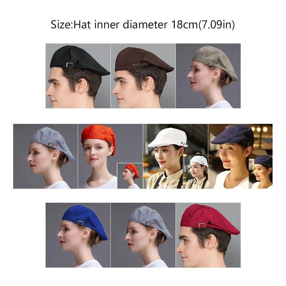 Mũ đầu bếp khách sạn MISSIPS, Mũ cướp biển đa năng thoáng khí, Lưới thời trang gấp Polyester Cotton phía trước Mũ khách sạn | BigBuy360 - bigbuy360.vn