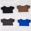 Áo thun YOLOGO Áo hoodie, Quần áo búp bê cotton co giãn phong cách thời trang, Phụ kiện đồ chơi Áo thun Áo len cho búp bê nhồi bông 10 / 15 / 20cm