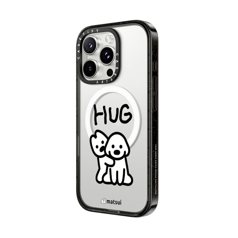 Casetify X Hug Black Edge Peach Haze Cotton Candy Collection Clear Hard Case cho Apple iPhone 12 13 14 15 16 Pro Max Plus có hộp