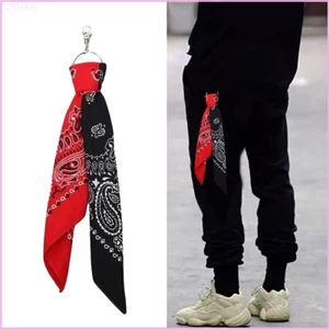 Cinna Hợp Thời Trang Điều In Eo Dây Xích Hip Hop Phong Cách Quần Dây Xích Khăn Vuông Quần Dây Xích Trên Quần Jean Hiphop Móc Khóa Orna