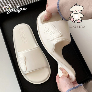 Xixitiao Dép Nữ Kiểu Hàn Quốc Mới Đế Mềm Eva Thoải Mái Khi Sử Dụng Trong Nhà Tắm