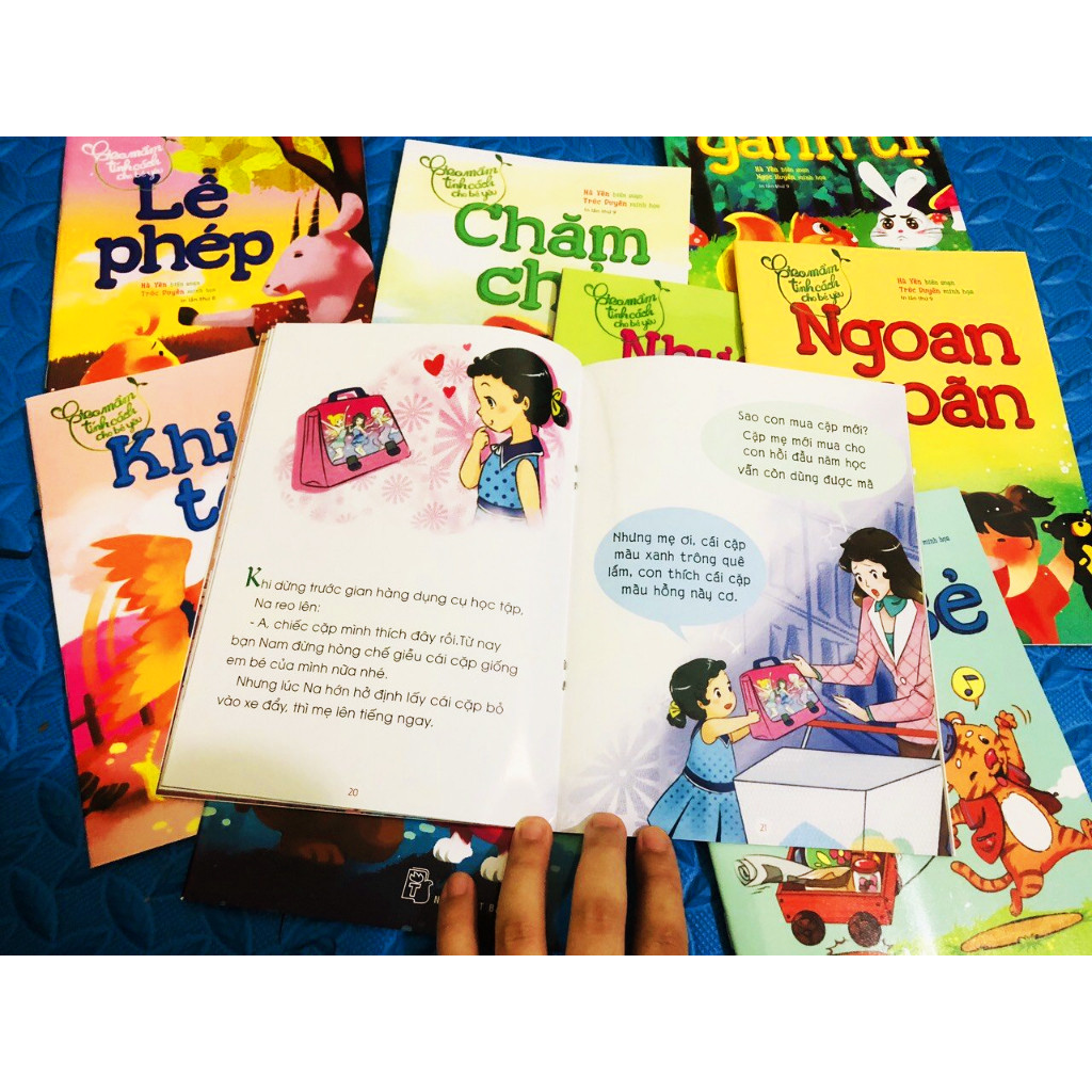 Ảnh Sách - Gieo Mầm Tính Cách Cho Bé Yêu (Bộ 9 Cuốn) 3