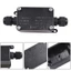 BORAGETE 1 Cái Hộp Nối Chống Thấm Nước, Đầu Nối Dây Cáp Điện 2 Chiều IP66, Bền 450V Với Đầu Cuối Dây Cáp Nhựa Cho Đèn Led