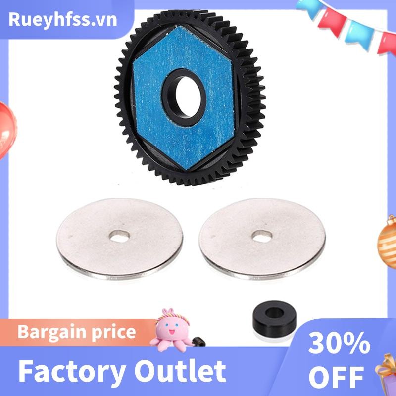 56t Spur Gear Chất liệu tổng hợp 56T Spur Gear Thay thế 56T Spur Gear 13T Bộ bánh răng truyền động cơ cho 1 / 10 RC Xe bánh xích Trục SCX10 SCX10 II Các bộ phận nâng cấp